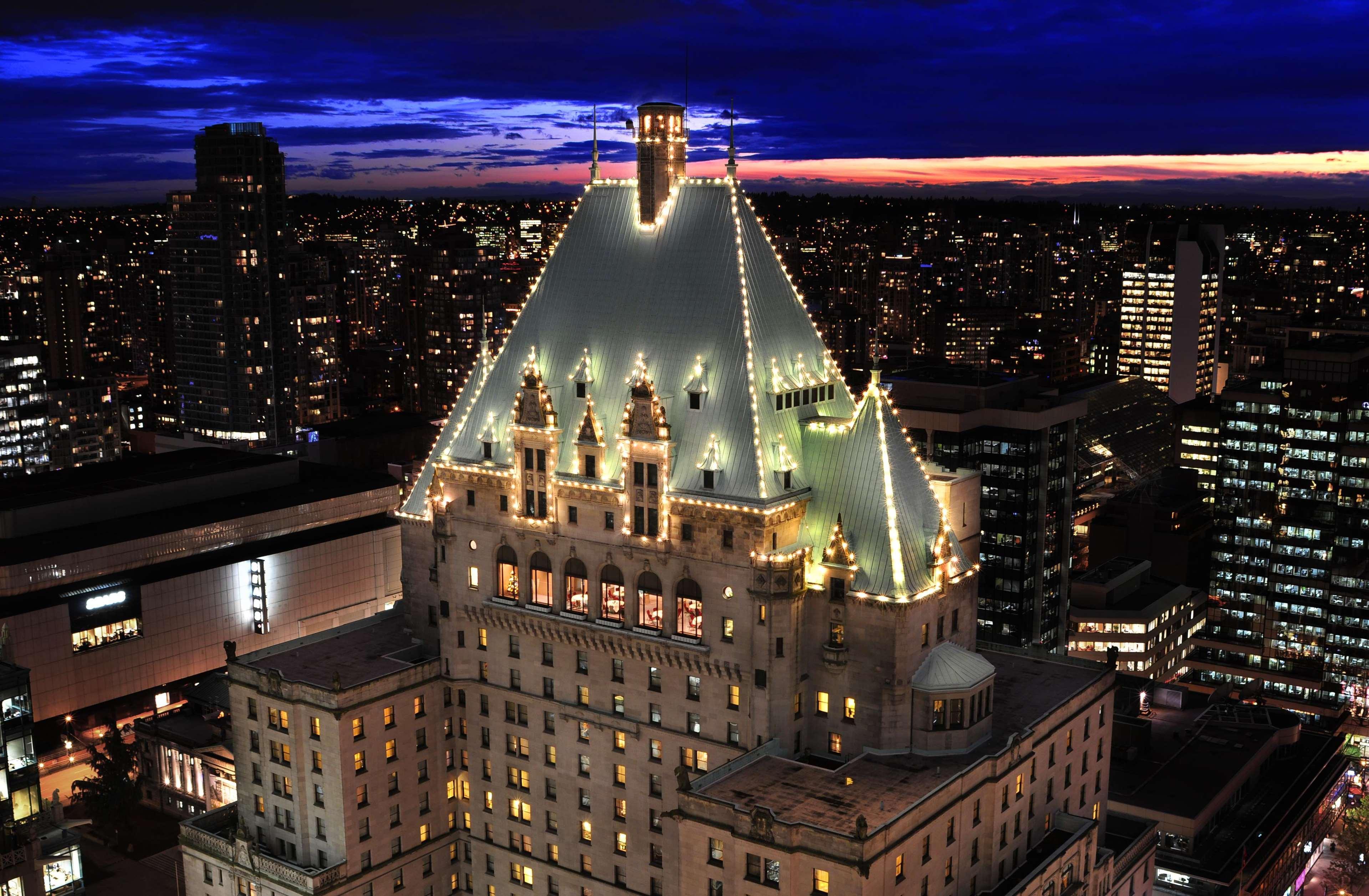Fairmont Hotel Vancouver Bagian luar foto